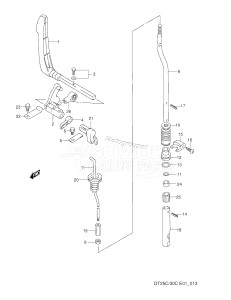 DT30C From 03003-261001 ()  1994 drawing CLUTCH