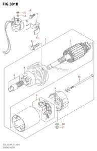 DT25 From 02503K-510001 (P36-)  2015 drawing STARTING MOTOR (DT30R:P40)