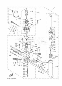 F25GETL drawing POWER-TILT-ASSEMBLY