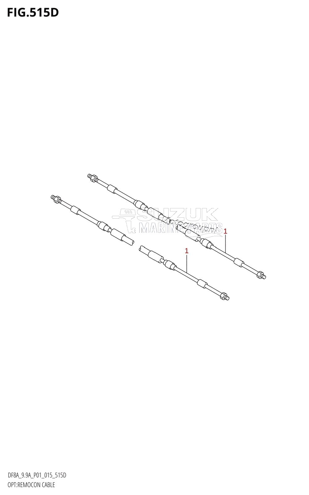 OPT:REMOCON CABLE (DF9.9AR:P01)