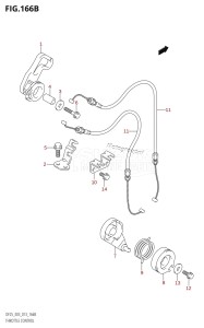 DF25 From 02503F-310001 (E03)  2013 drawing THROTTLE CONTROL (DF25R:E03)