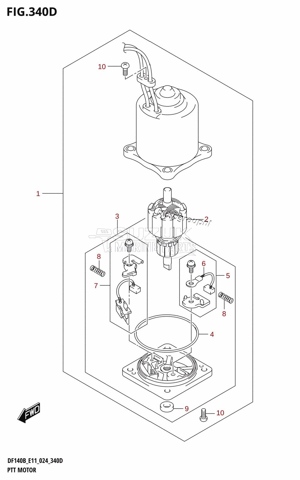 PTT MOTOR (DF115BT,DF115BZ,DF100C)