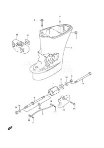 DF 50 drawing Drive Shaft Housing