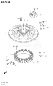 DF200Z From 20001Z-680001 (E01 E40)  2006 drawing MAGNETO