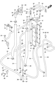 DF 300AP drawing Thermostat