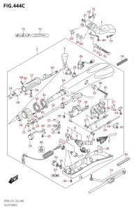 DF60A From 06002F-040001 (E01 E40)  2020 drawing TILLER HANDLE (DF60ATH,DF50AVTH,DF60AVTH)