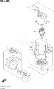 20003P-910001 (2019) 200hp E03-USA (DF200AP) DF200AP drawing PTT MOTOR