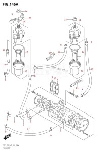 DT30 From 03005-910001 ()  2019 drawing FUEL PUMP (DT25K)