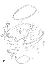 DF 9.9 drawing Side Cover