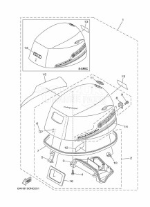 F15CES drawing FAIRING-UPPER