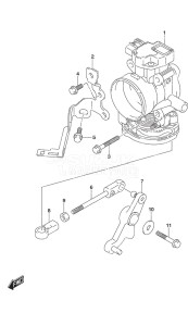 DF 50A drawing Throttle Body