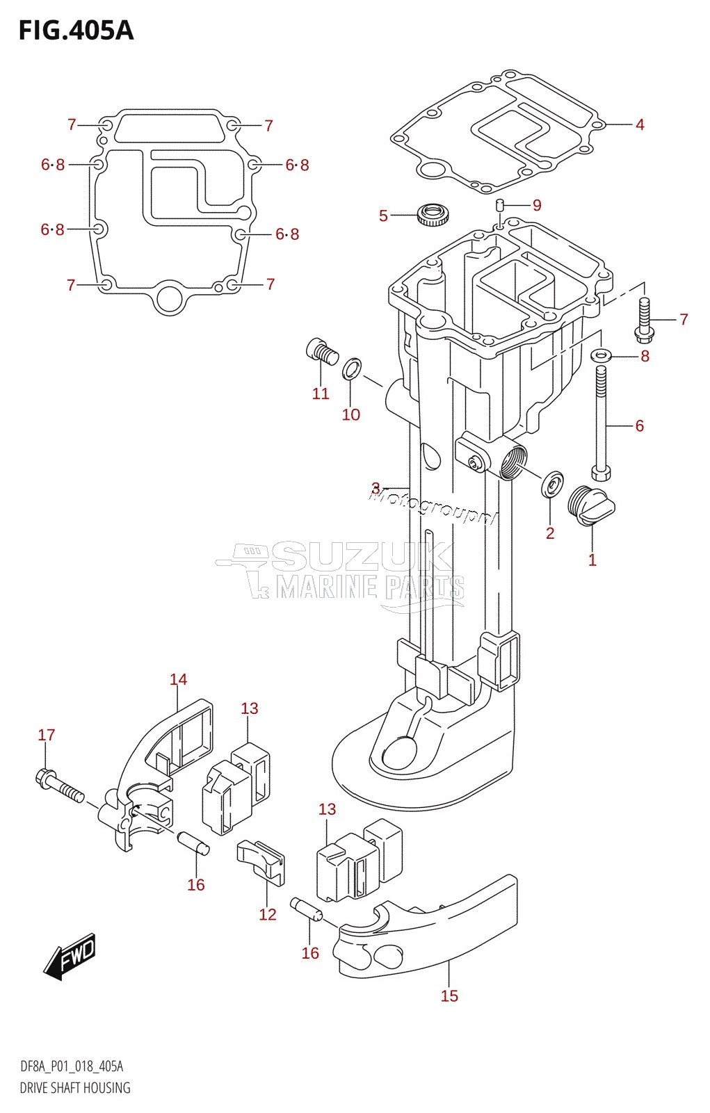 DRIVE SHAFT HOUSING