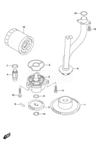 DF 115A drawing Oil Pump