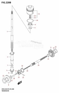 DF25A From 02504F-910001 (P01)  2019 drawing TRANSMISSION (DF30A,DF30AR,DF30AT,DF30ATH)