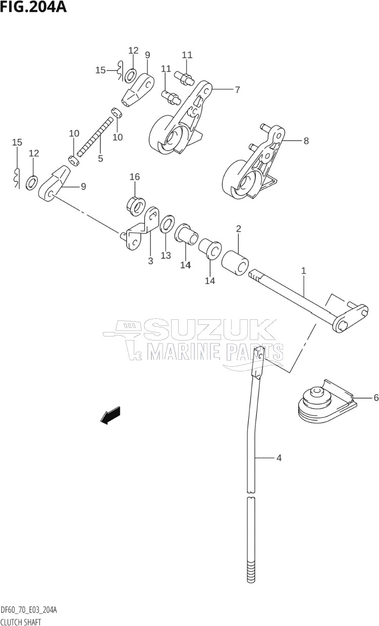 CLUTCH SHAFT