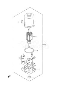 DF 60A drawing PTT Motor