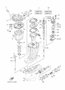 FL250DETU drawing REPAIR-KIT-2