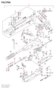 DF115Z From 11501Z-880001 (E03)  2008 drawing OPT:TILLER HANDLE (K1,K2,K3)