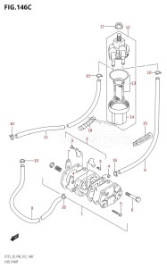 DT25 From 02503K-210001 (P36-)  2012 drawing FUEL PUMP (DT30R:P40)