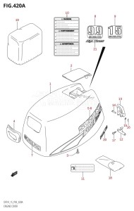 DF9.9 From 00992F-780001 (P03)  2007 drawing ENGINE COVER (K4,K5,K6,K7,K8,K9)