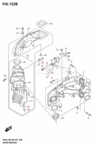 DF25A From 02504F-510001 (P03)  2015 drawing INTAKE MANIFOLD (DF25AR:P03)