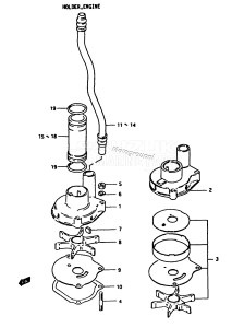 DT25 From 2501-100000 ()  1988 drawing WATER PUMP