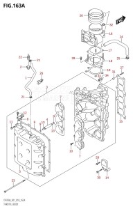 DF350A From 35001F-710001 (E01)  2017 drawing THROTTLE BODY