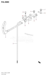 DT15 From 01503K-310001 (P36-)  2013 drawing CLUTCH LEVER (DT15:P40)