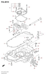 DF175T From 17502F-410001 (E03)  2014 drawing ENGINE HOLDER (DF175ZG:E03)