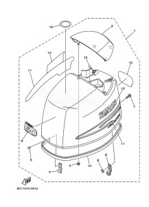 FT60DETL drawing TOP-COWLING