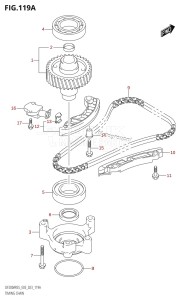 DF150AST From 15004F-040001 (E03)  2020 drawing TIMING CHAIN