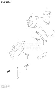 01503F-110001 (2011) 15hp P01-Gen. Export 1 (DF15  DF15R) DF15 drawing IGNITION COIL (K4)