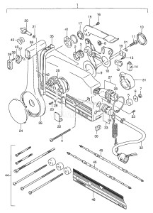 DT85T From 8501-581001 ()  1995 drawing REMOTE CONTROL (TC /​ OPT:WT,WQ,MQ)