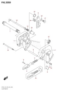 DT9.9A From 00993K-610001 (P36 P40)  2016 drawing CLAMP BRACKET (DT9.9AK:P40)