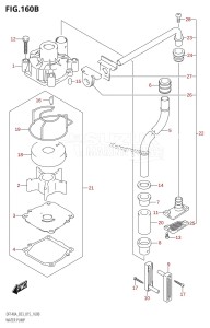 DF115AST From 11504F-510001 (E03)  2015 drawing WATER PUMP (DF115AT:E03)