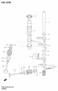 DF8A From 00801F-610001 (P01)  2016 drawing CAMSHAFT (DF8AR:P03)