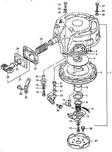 DT50 From 5001-100001 ()  1988 drawing STARTER (DT50M)