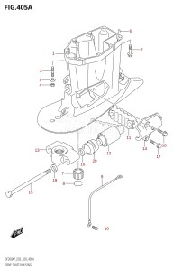 DF150AZ From 15003Z-040001 (E03)  2020 drawing DRIVE SHAFT HOUSING