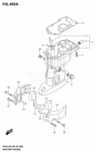 DF30A From 03003F-510001 (P03)  2015 drawing DRIVE SHAFT HOUSING