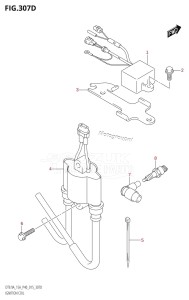 DT9.9A From 00996-510001 (P36 P40)  2015 drawing IGNITION COIL (DT9.9AK:P36)