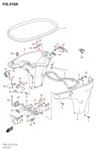 DF80A From 08002F-240001 (E01 E40)  2022 drawing SIDE COVER (DF70A,DF90A,DF100B)