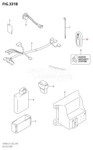 DF175AZ From 17503Z-340001 (E11 E40)  2023 drawing KEY LESS START ((DF200AT,DF175AT,DF150AT):E11:023,DF150AS:E03:023)