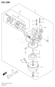 DT15A From 01504-610001 (P36 P40 P81)  2016 drawing CARBURETOR (DT15A:P40)