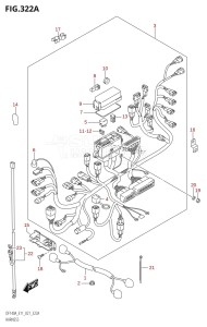 DF140A From 14003F-140001 (E11 E01)  2021 drawing HARNESS (DF100AT)