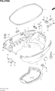 04001F-971001 (1999) 40hp E03-USA (DF40QHX  DF40TX) DF40 drawing SIDE COVER