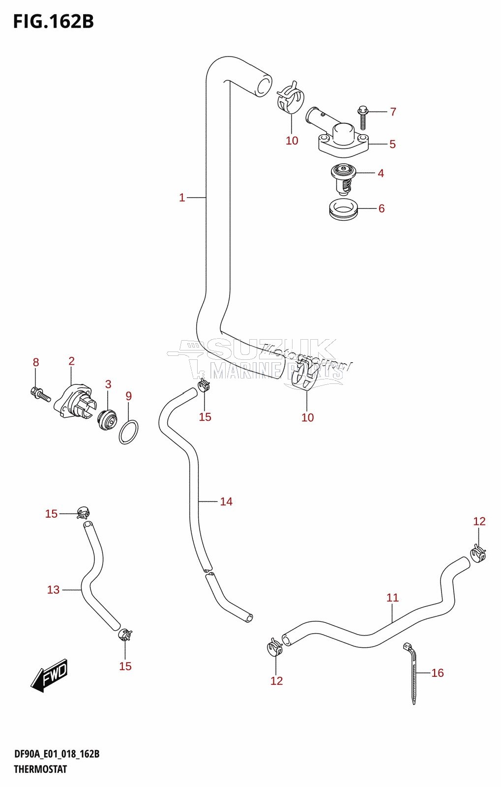 THERMOSTAT (DF70ATH,DF80A,DF90ATH)