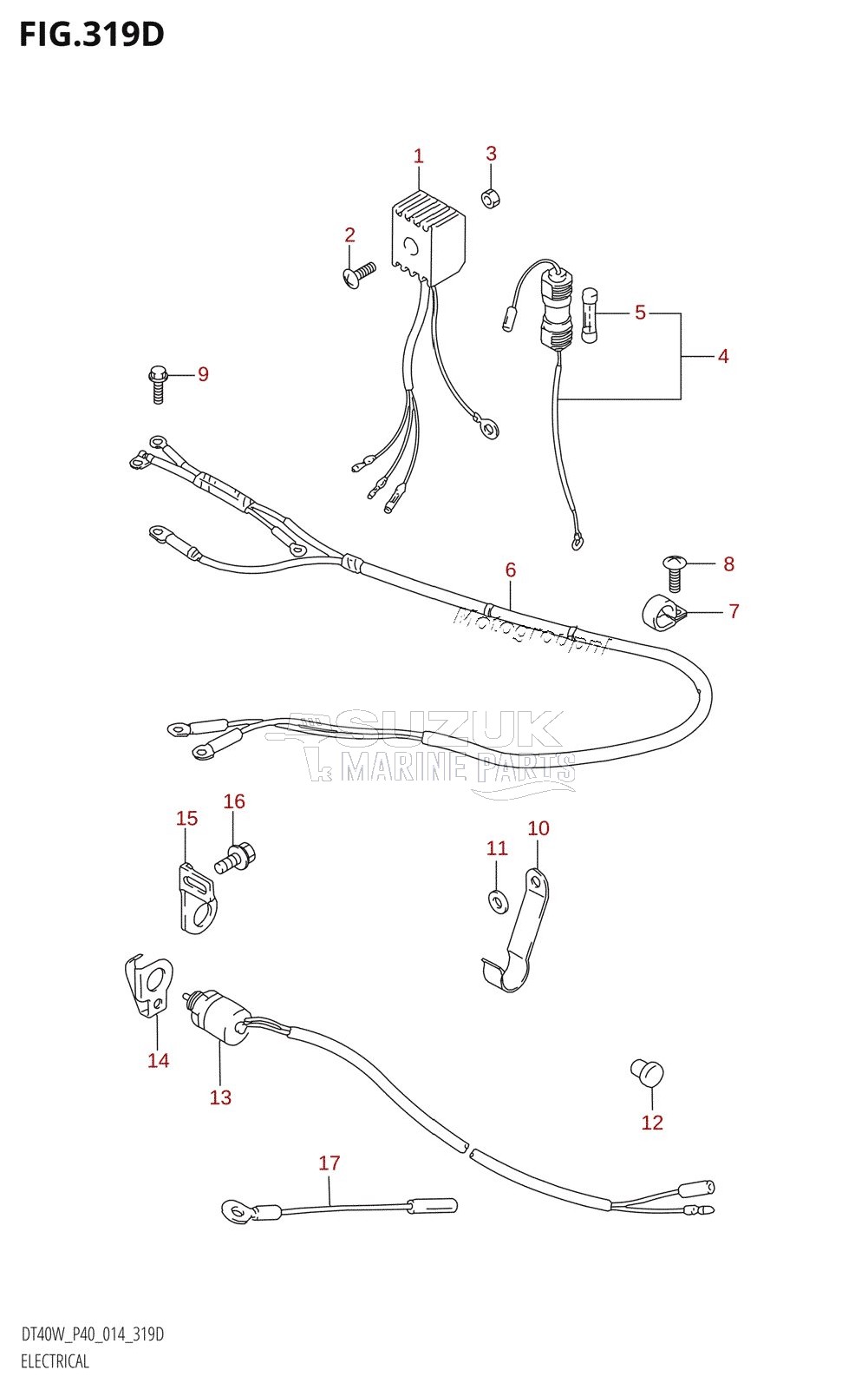 ELECTRICAL (DT40WR:P90)