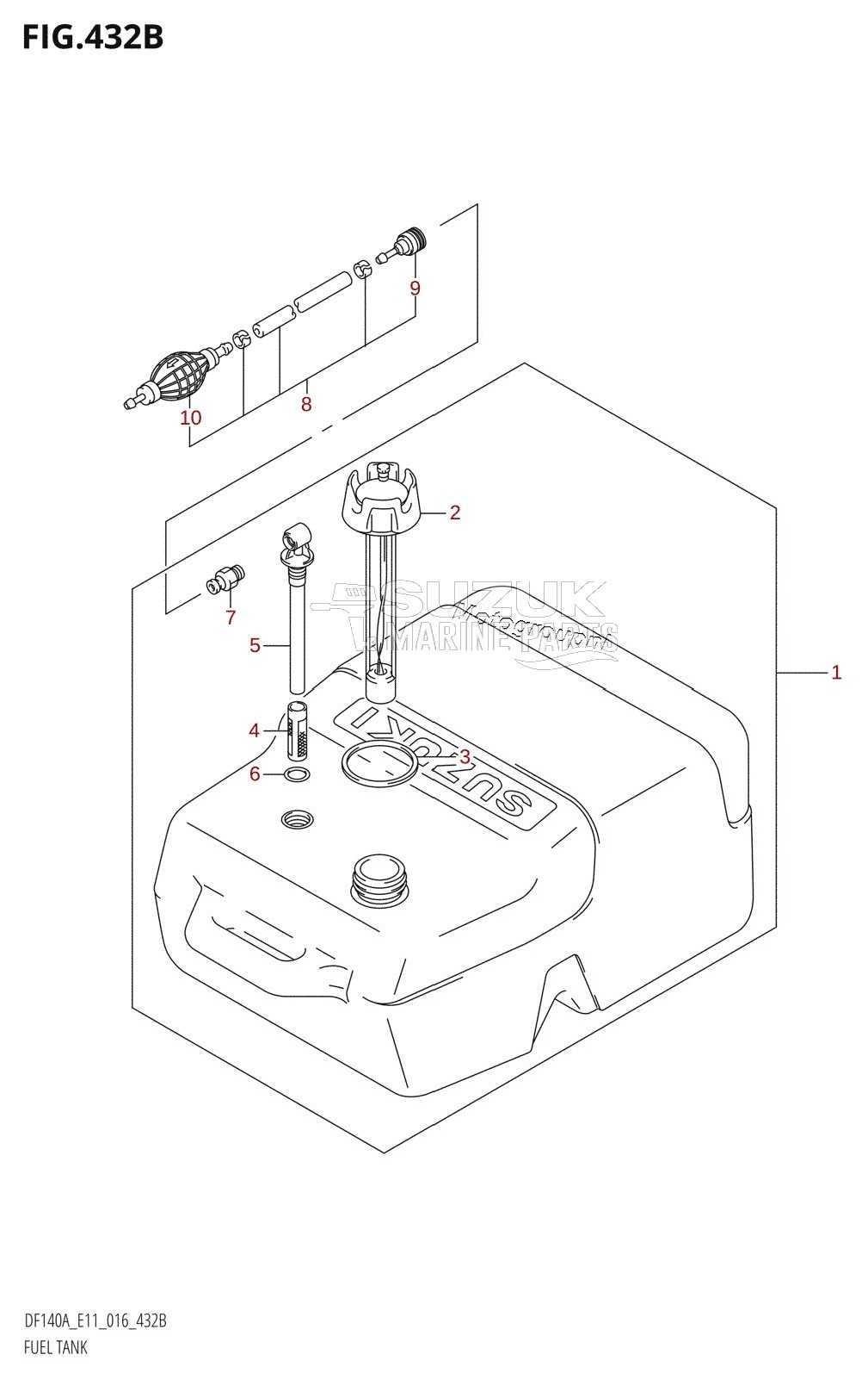 FUEL TANK (DF115AZ:E40)