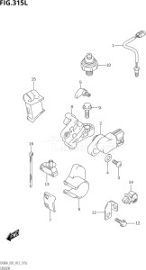 06002F-210001 (2012) 60hp E01 E40-Gen. Export 1 - Costa Rica (DF60AQH  DF60AT  DF60ATH  DF60ATL / DF60ATHL / DF60AQHL) DF60A drawing SENSOR (DF60ATH:E40)