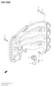 09003F-010001 (2010) 90hp E03-USA (DF90ATK10) DF90A drawing INTAKE MANIFOLD